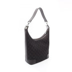Gucci Shoulder Bag GG Pattern Dark Brown Canvas Leather — view 2