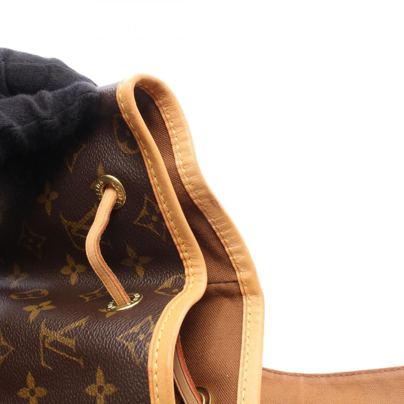 Louis Vuitton Backpack Montsouris GM Monogram Canvas Leather — view 9