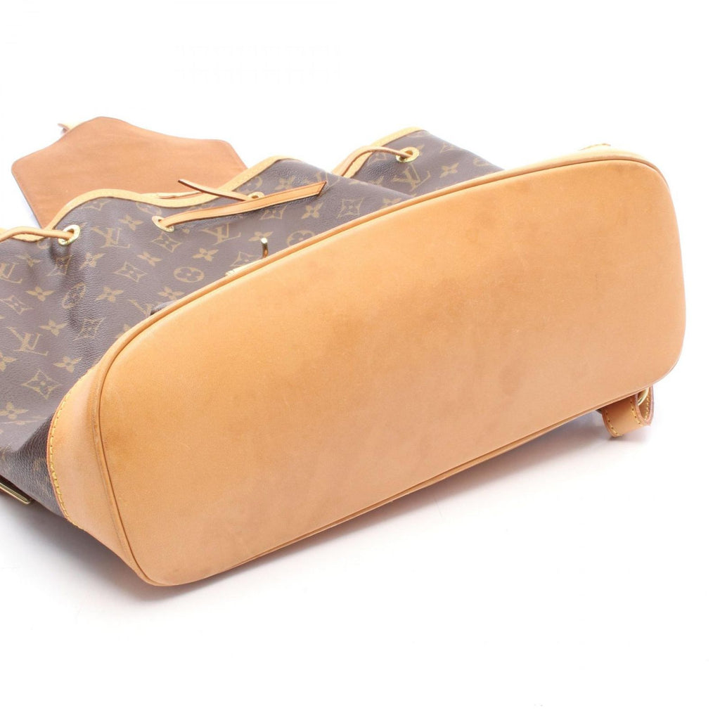 Louis Vuitton Backpack Montsouris GM Monogram Canvas Leather — view 8