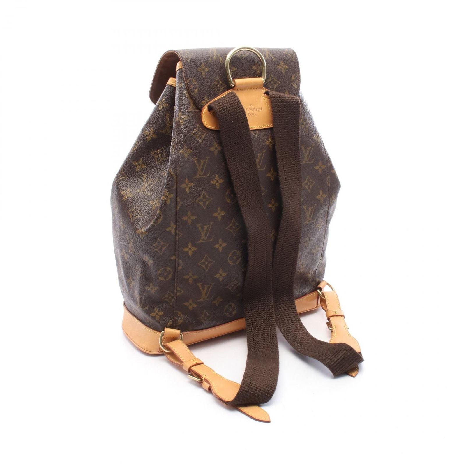 Louis Vuitton Backpack Montsouris GM Monogram Canvas Leather — view 2