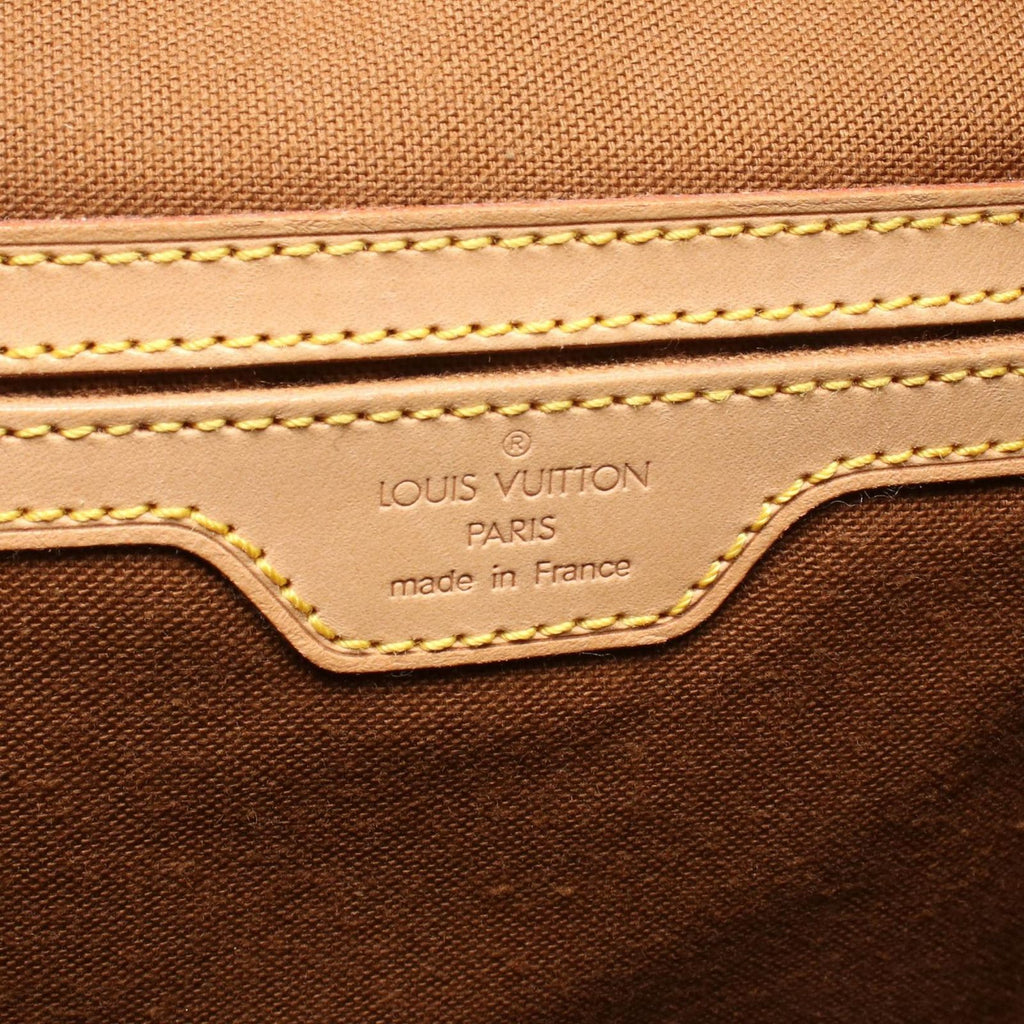 Louis Vuitton Backpack Montsouris GM Monogram Canvas Leather — view 4