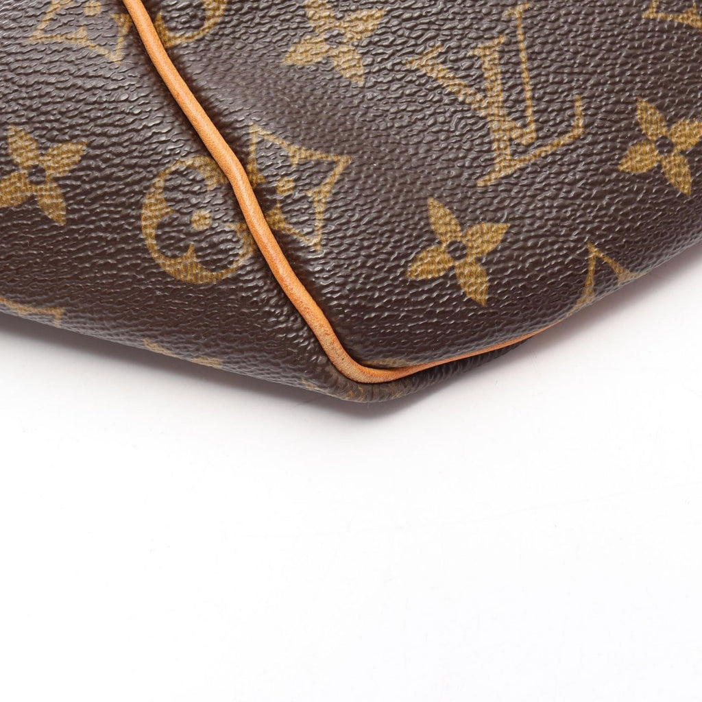Louis Vuitton Boston Bag Keepall Bandouliere 55 Monogram 2-Way Canvas Leather — view 9