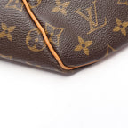 Louis Vuitton Boston Bag Keepall Bandouliere 55 Monogram 2-Way Canvas Leather — view 9