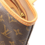 Louis Vuitton Shoulder Bag Bucket GM Monogram Canvas Leather — view 6
