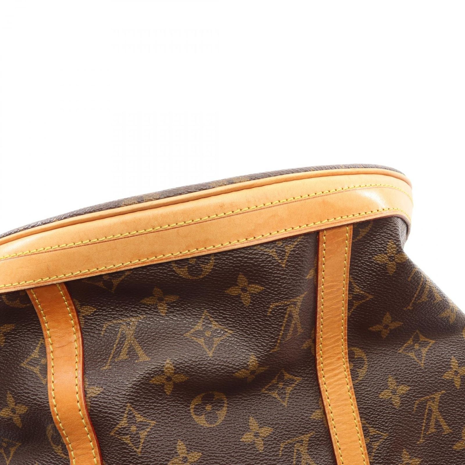 Louis Vuitton Shoulder Bag Bucket GM Monogram Canvas Leather — view 7