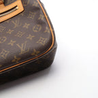 Louis Vuitton Shoulder Bag GM Monogram Canvas Leather GM — view 8