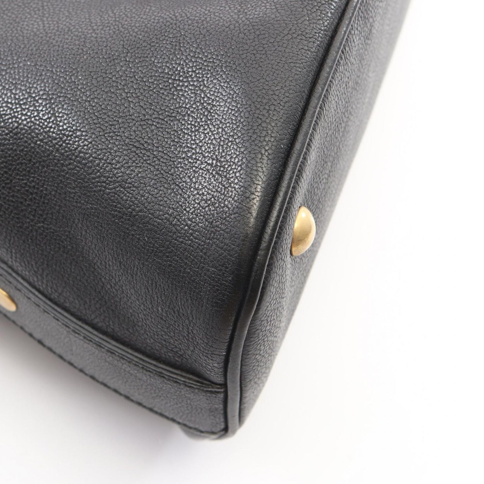 Saint Laurent Handbag Muse to Black Leather — view 6