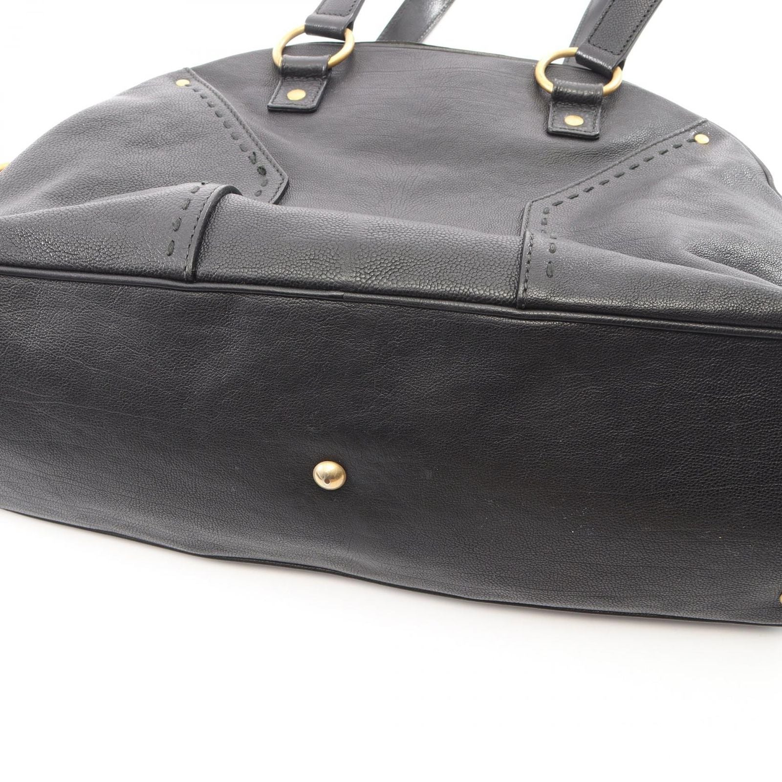 Saint Laurent Handbag Muse to Black Leather — view 8