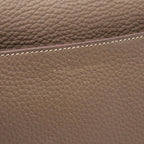 Hermes Business Bag Sac a Depeches 38 Etoupe Leather — view 8