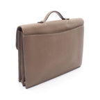 Hermes Business Bag Sac a Depeches 38 Etoupe Leather — view 2
