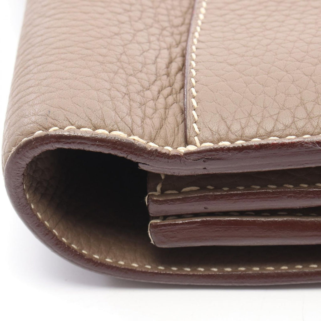 Hermes Business Bag Sac a Depeches 38 Etoupe Leather — view 9