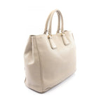 Prada Tote Vitello Daino 2-Way Gray Leather — view 2