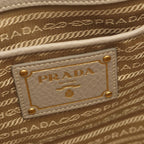 Prada Tote Vitello Daino 2-Way Gray Leather — view 4