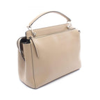 Fendi Handbag Dot Com 2-Way Beige Leather Shoulder — view 2