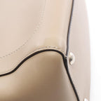 Fendi Handbag Dot Com 2-Way Beige Leather Shoulder — view 6