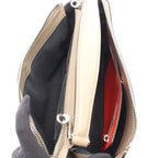 Fendi Handbag Dot Com 2-Way Beige Leather Shoulder — view 3