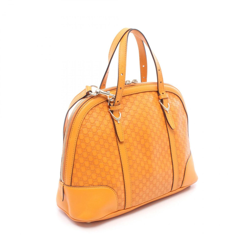 Gucci Handbag Nice Micro Guccissima 2-Way Orange Leather — view 2