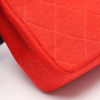 Chanel Shoulder Bag Mini Quilted Red Chain — view 9