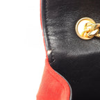 Chanel Shoulder Bag Mini Quilted Red Chain — view 8