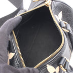 Louis Vuitton Handbag Papillon BB Bicolor Monogram Empreinte 2-Way Black Beige — view 3