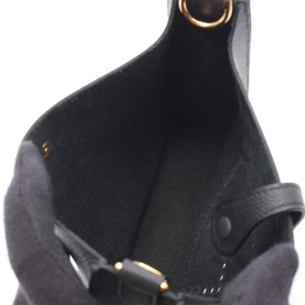 Hermes Shoulder Bag Evelyne Series 16 Black Leather — view 3