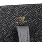 Hermes Shoulder Bag Evelyne Series 16 Black Leather — view 4