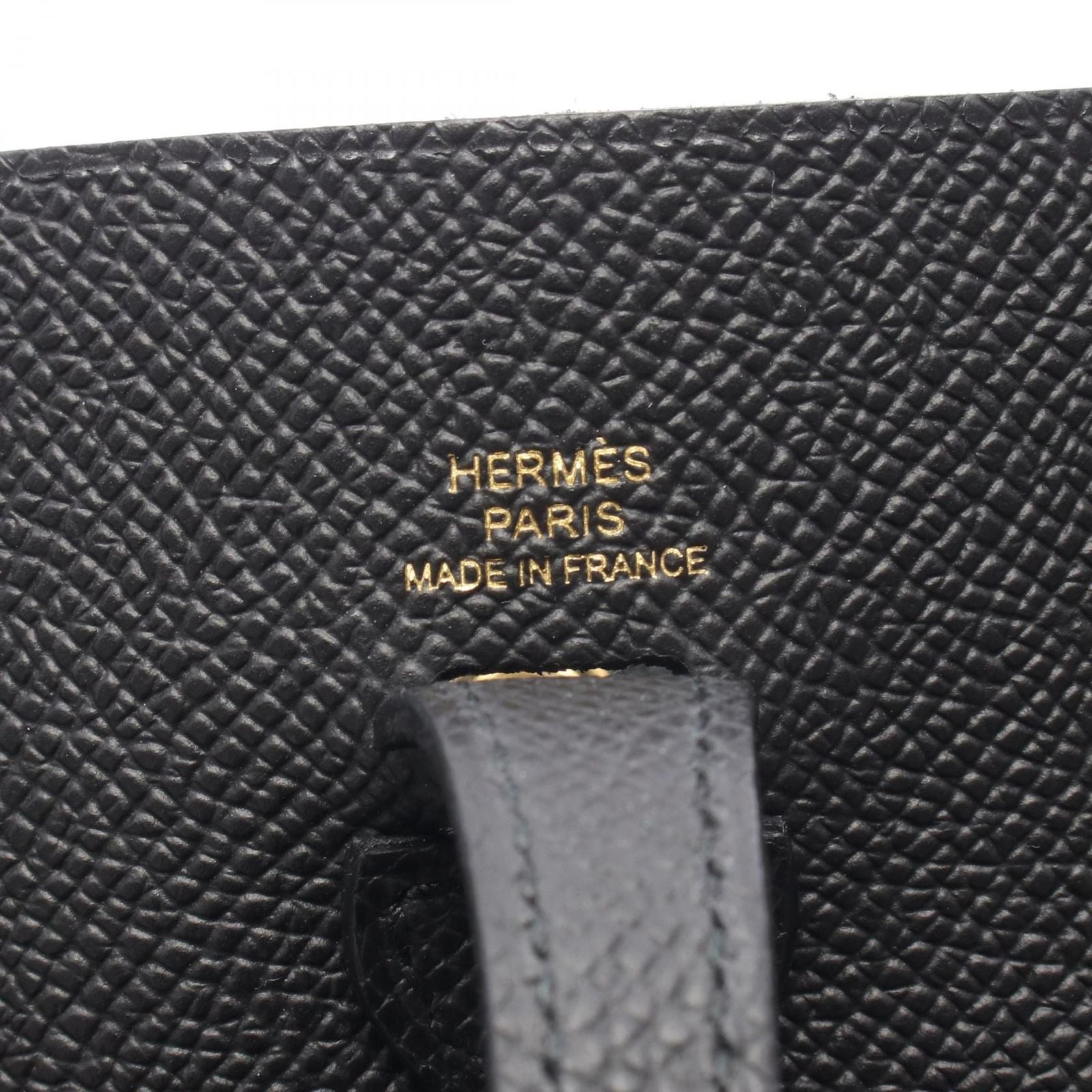 Hermes Shoulder Bag Evelyne Series 16 Black Leather — view 4