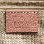 Gucci Handbag Interlocking 2-Way Pink Leather Tote — view 4