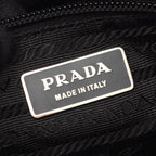 Prada Shoulder Bag Viaggio Black Nylon Saffiano Leather — view 4