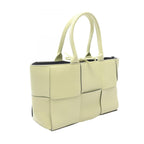 Bottega Veneta Tote Arco Maxi Intrecciato Lime Green Leather — view 2