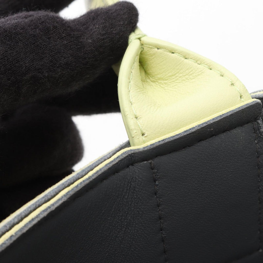 Bottega Veneta Tote Arco Maxi Intrecciato Lime Green Leather — view 6