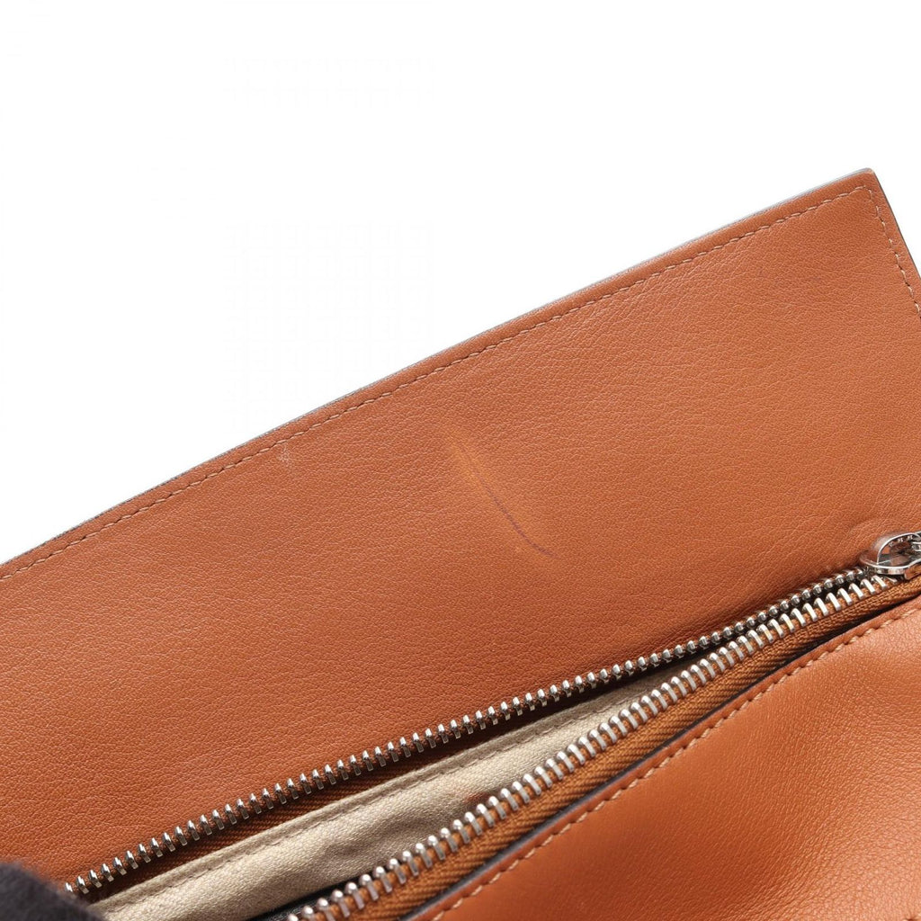 Loewe Handbag Puzzle Bag 2-Way Brown Leather — view 9