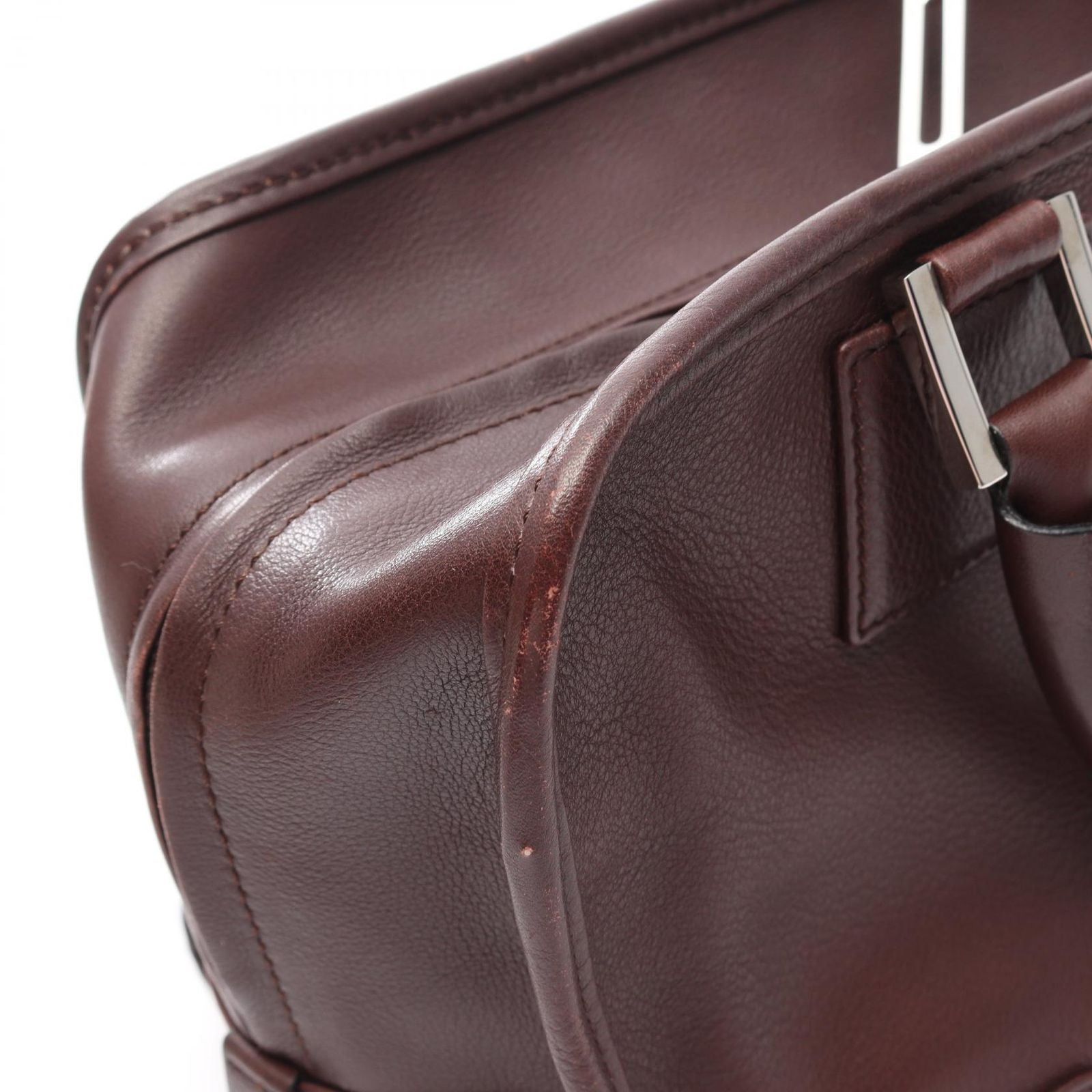 Loewe Handbag Amazona 28 Brown Leather — view 9