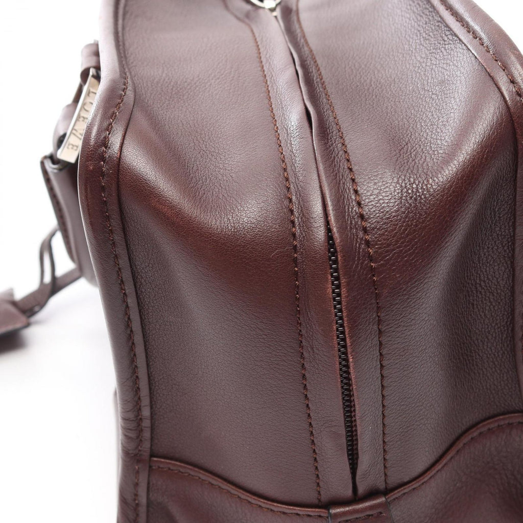 Loewe Handbag Amazona 28 Brown Leather — view 8