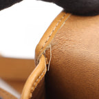 Dior Shoulder Bag Honeycomb Bag Dark Brown Canvas Leather — view 7