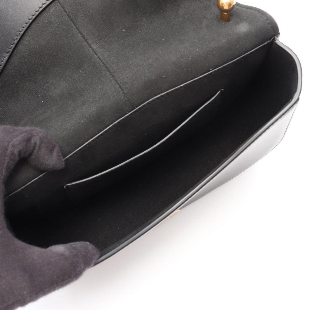 Fendi Shoulder Bag Camon Black Leather — view 3