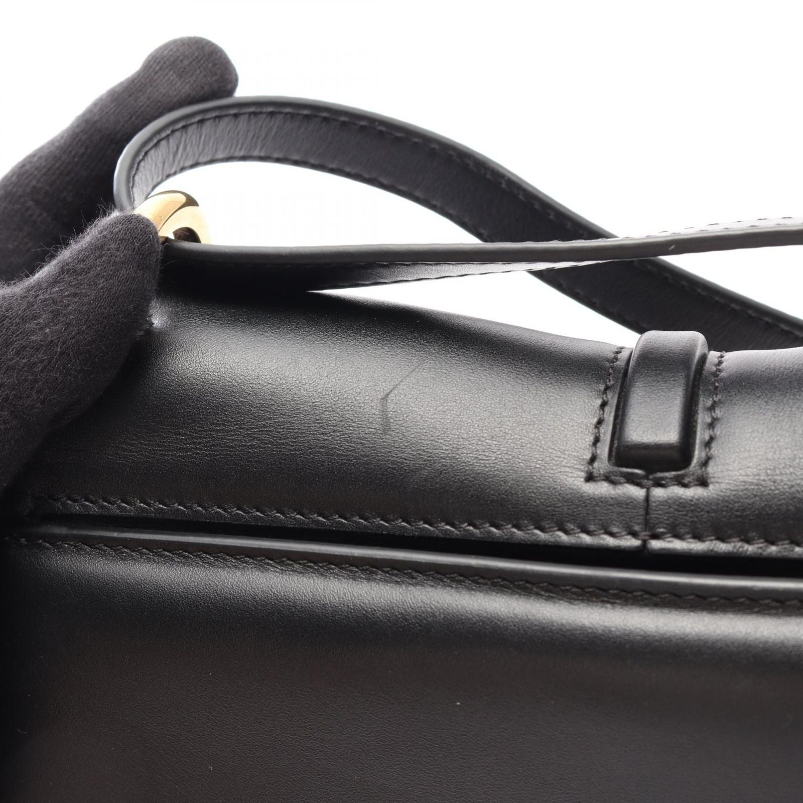 Fendi Shoulder Bag Camon Black Leather — view 9
