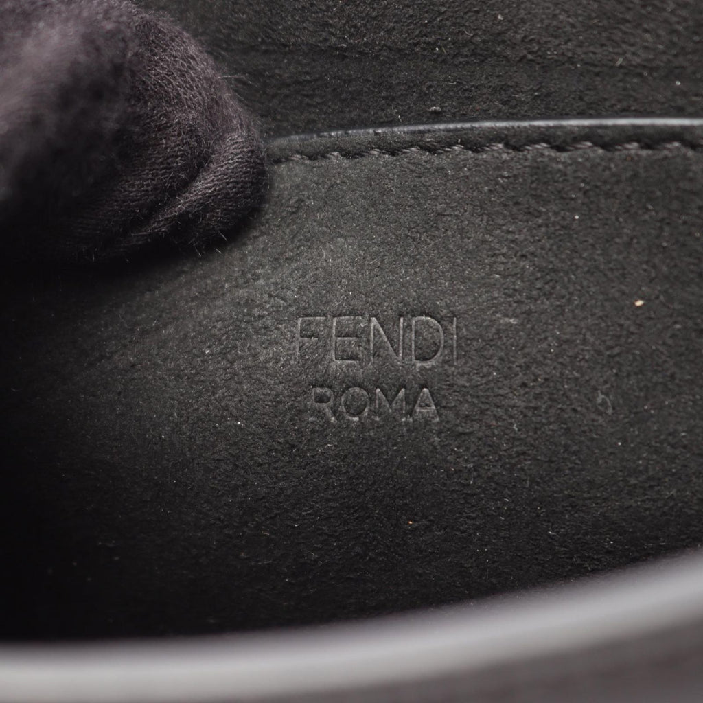 Fendi Shoulder Bag Camon Black Leather — view 4