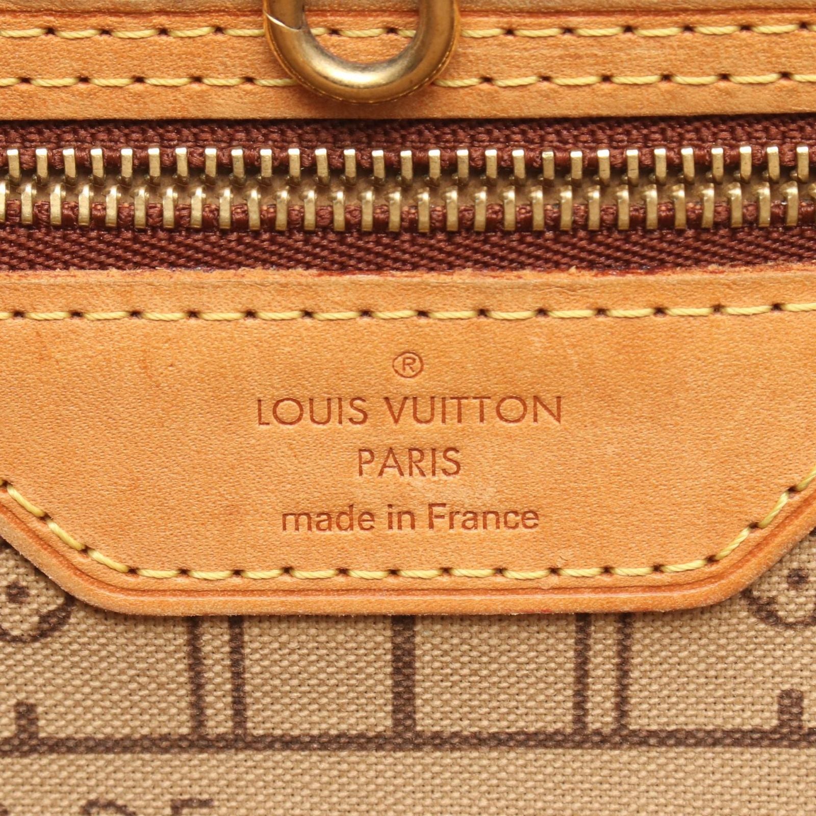 Louis Vuitton Tote Neverfull PM Canvas Leather — view 4