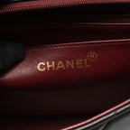 Chanel Handbag Quilted Parent Child Bag Black Lambskin — view 4