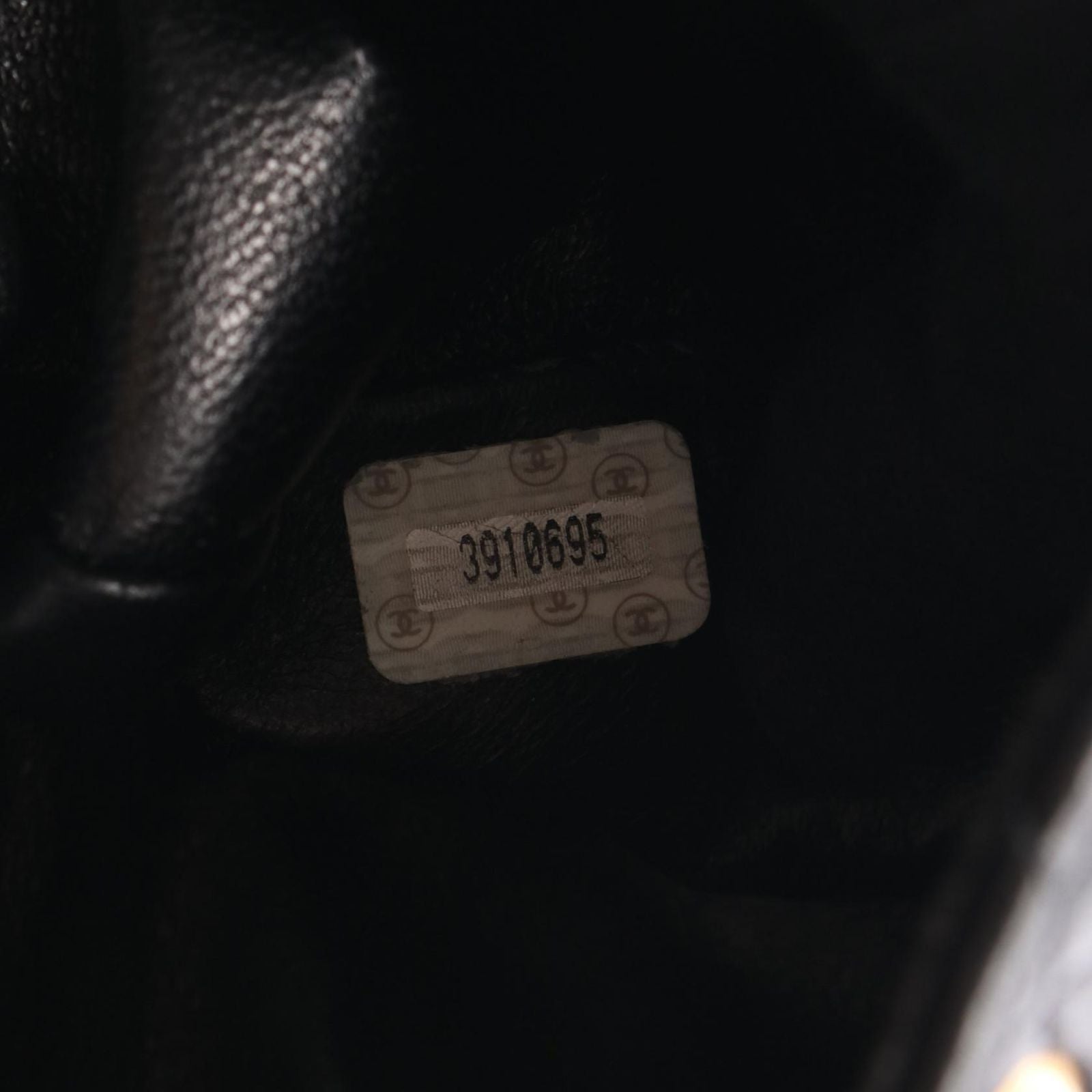 Chanel Backpack Quilted Turnlock Chain Black Lambskin Double — view 5