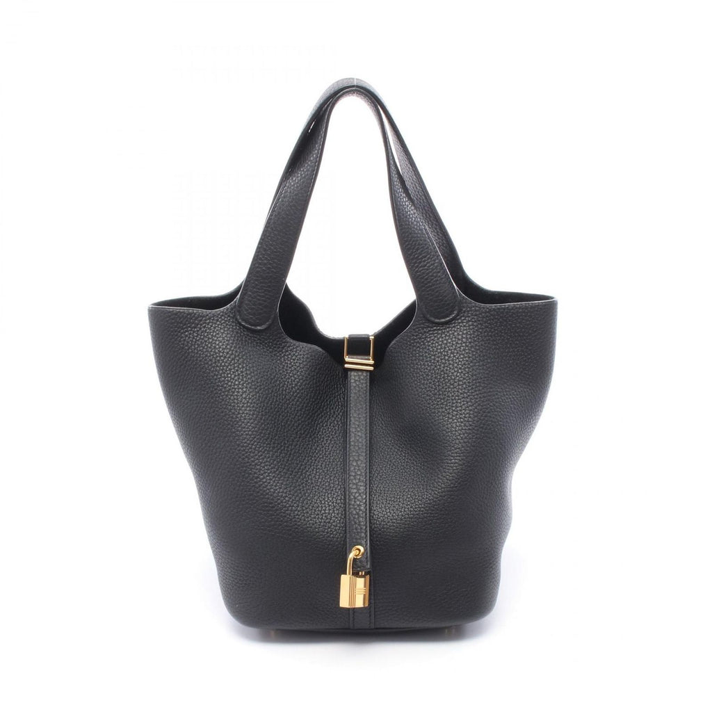 Hermes Handbag Picotin Lock MM Black