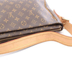 Louis Vuitton Shoulder Bag Viva Cite GM Canvas Leather — view 9