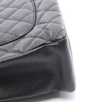 Chanel Tote Quilted Petite Shopping PST Black Caviar Leather Chain — view 7