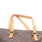 Louis Vuitton Tote Cabas Mezzo Canvas Leather — view 7