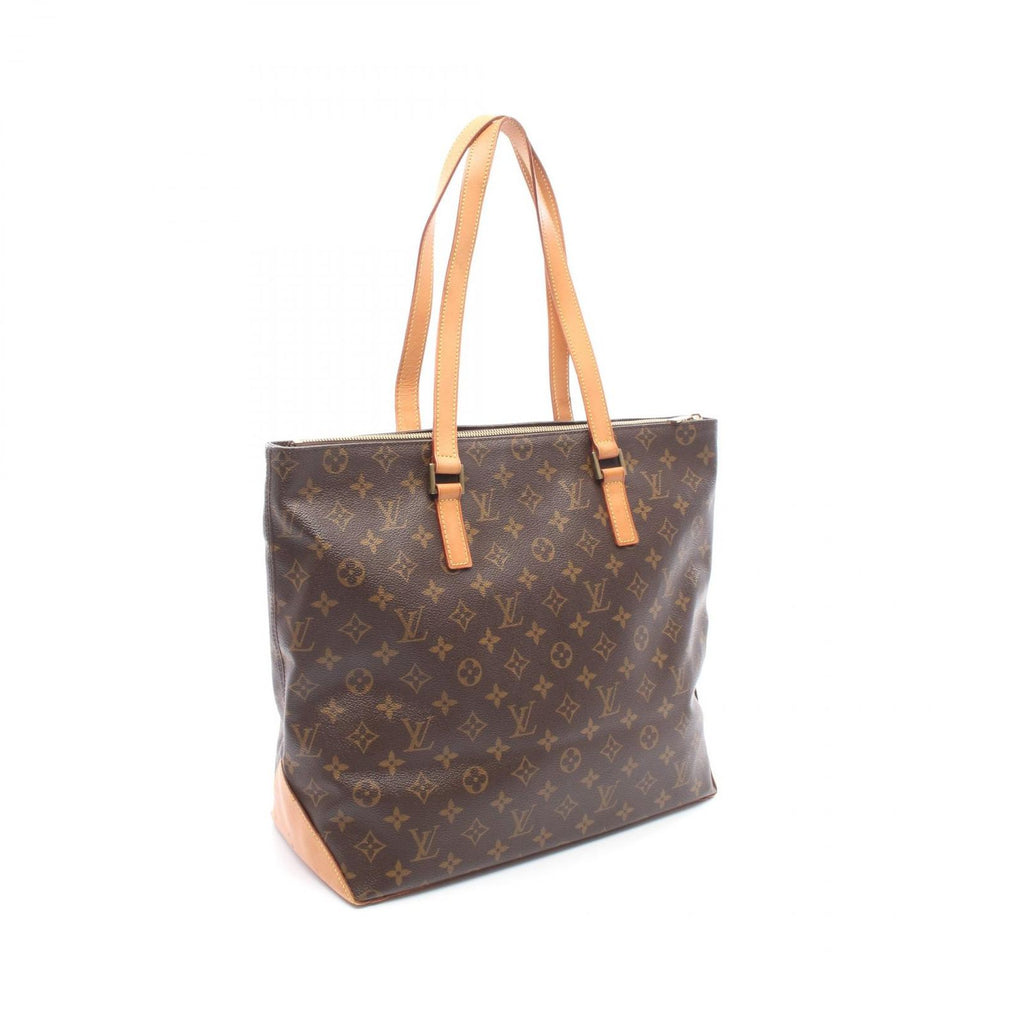 Louis Vuitton Tote Cabas Mezzo Canvas Leather — view 2