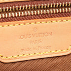 Louis Vuitton Tote Cabas Mezzo Canvas Leather — view 4