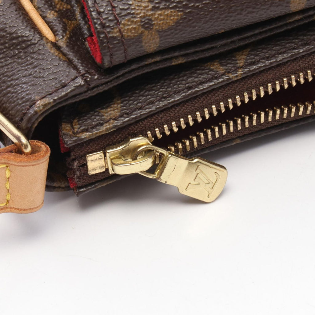 Louis Vuitton Shoulder Bag Viva City PM Canvas Leather — view 9