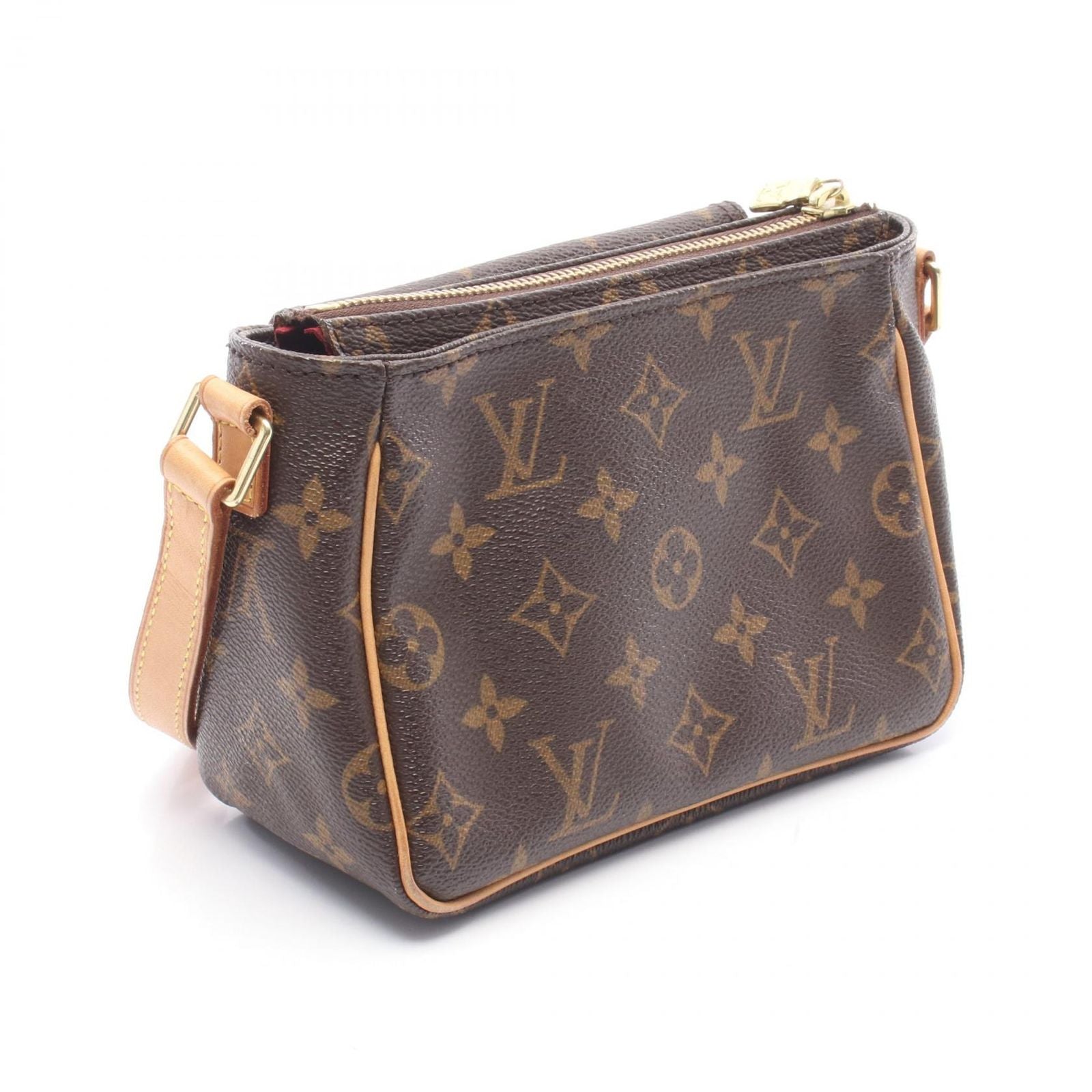 Louis Vuitton Shoulder Bag Viva City PM Canvas Leather — view 2