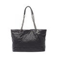 Chanel Tote Quilted Black Lambskin Chain